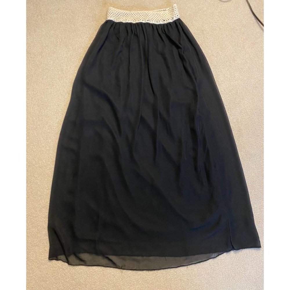 Chiffon Maxi Skirt Size M